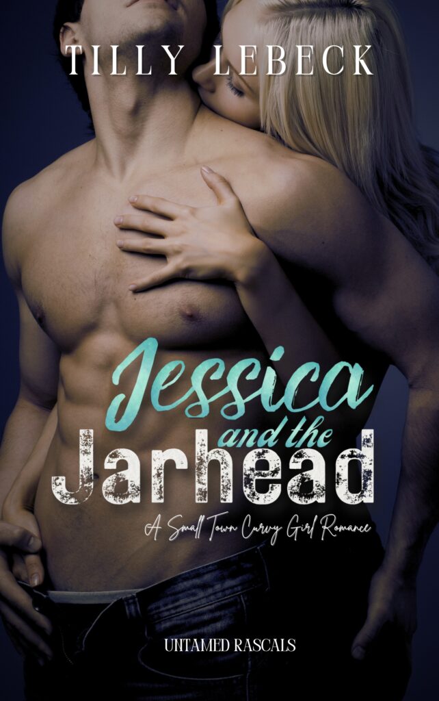 The book cover for 'Jessica and the Jarhead' by Tilly Lebeck